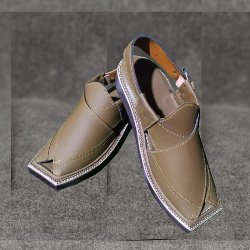 Kaptaan Chappal Brown Product Image